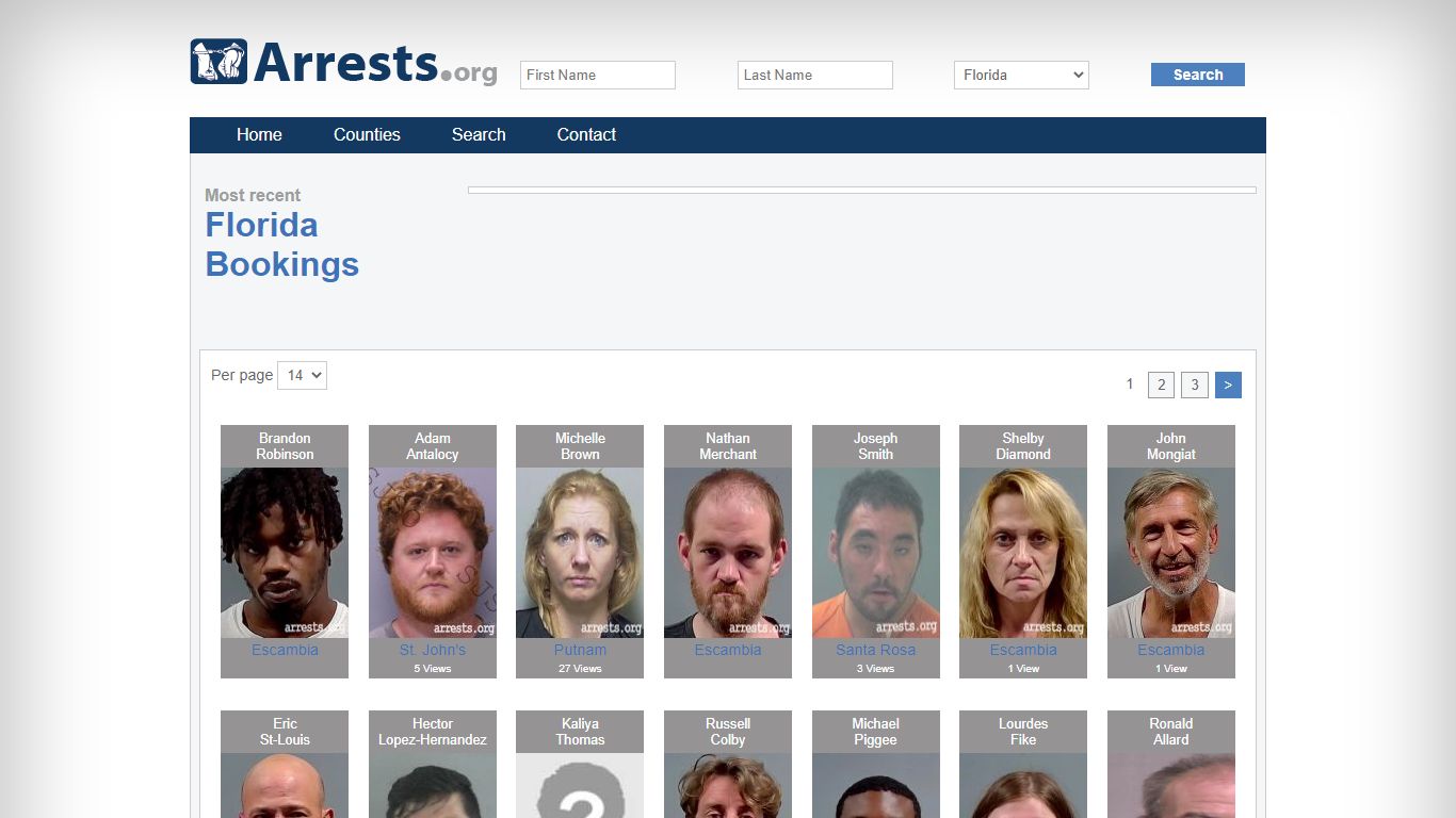 Florida Arrests and Inmate Search